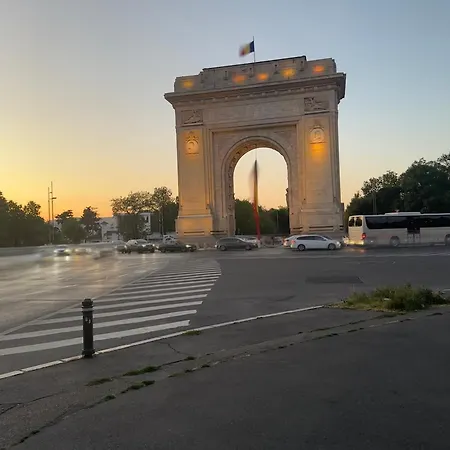 Arc De Triomphe Home - Free Parking Place Bucharest Exterior photo